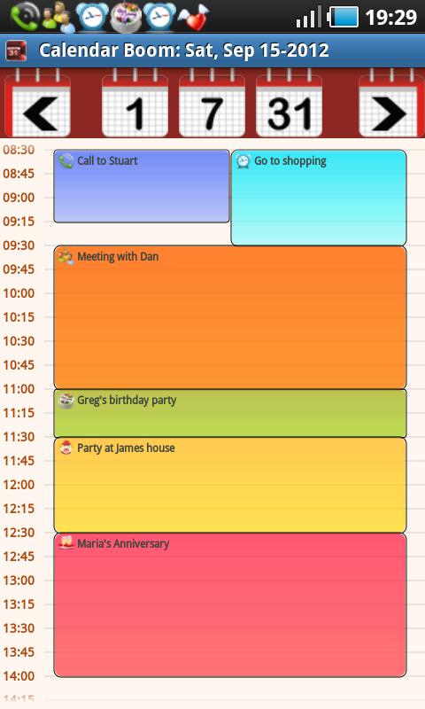 Business Calendar Boom Pro Screen 2