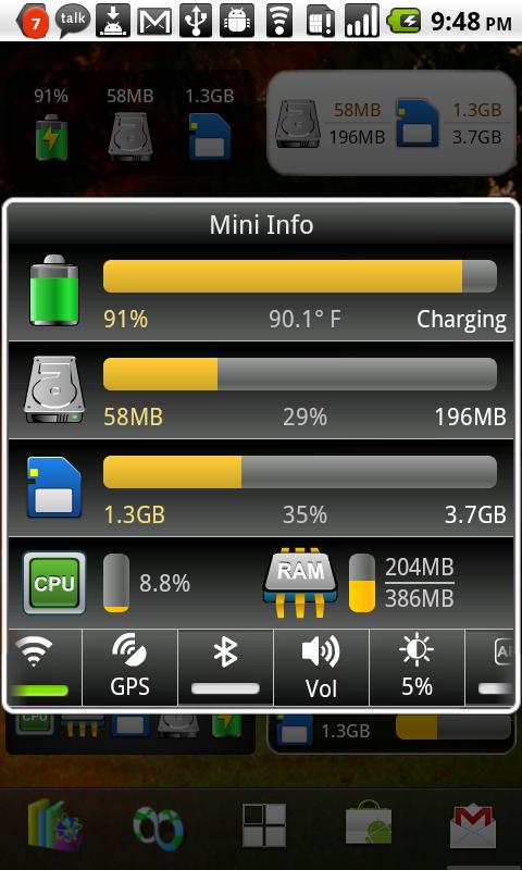 Mini Info Android