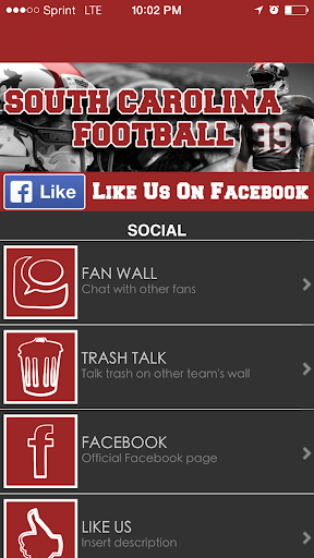 【免費運動App】South Carolina Football STREAM-APP點子