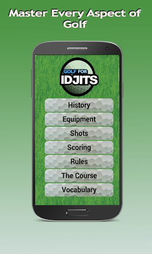 Golf For Idjits