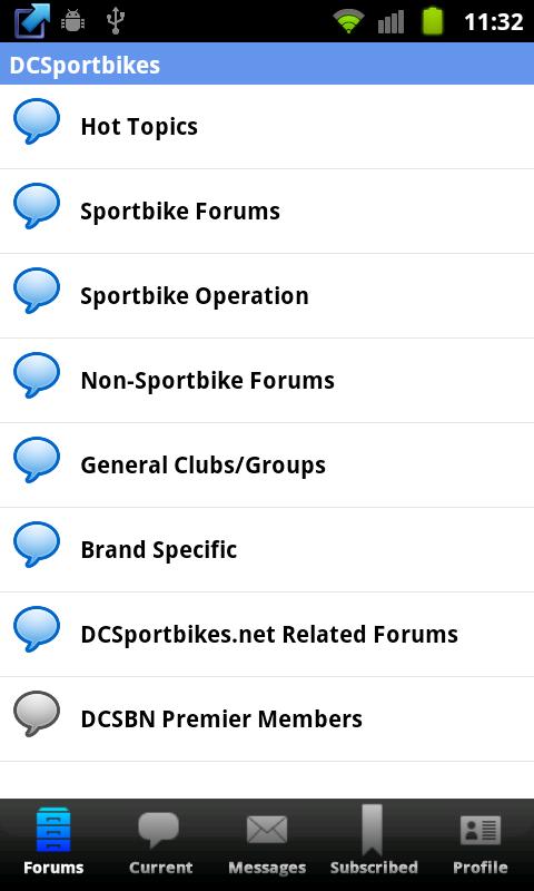 Forum Runner Screen 2