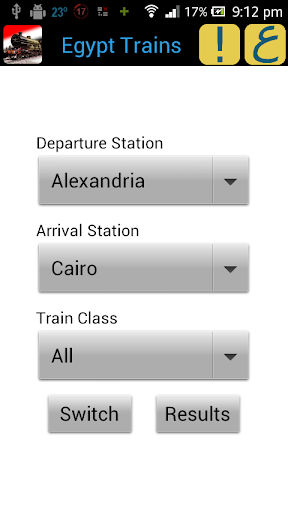 Egypt Trains