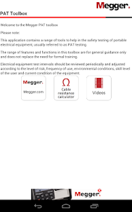 Lastest Megger PAT Toolbox APK for PC