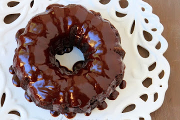 Triple Chocolate Wacky Cake (Depression Cake) Wacky Cake