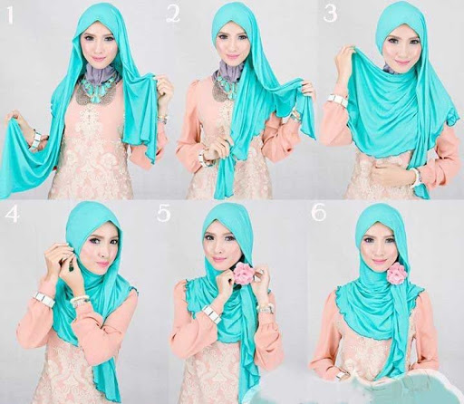 Hijab Tutorial Connecting