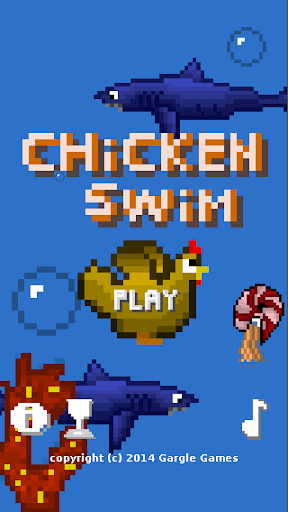 【免費街機App】Chicken Swim-APP點子