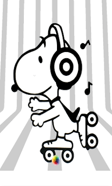 「塗り絵スヌーピー」 - Androidアプリ | APPLION