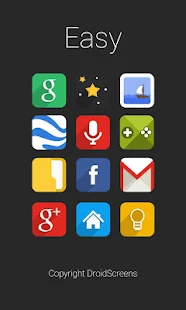 Easy Elipse - icon pack - screenshot thumbnail
