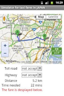 Free Download Taxi fares in JAPAN APK