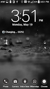Free whtCircle theme for LGHome APK for Android