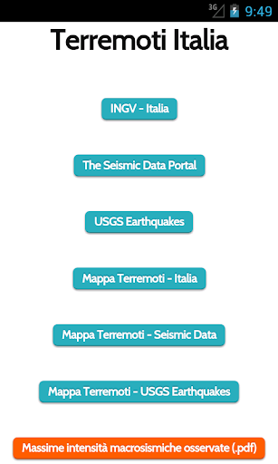 Terremoti Italia Pro