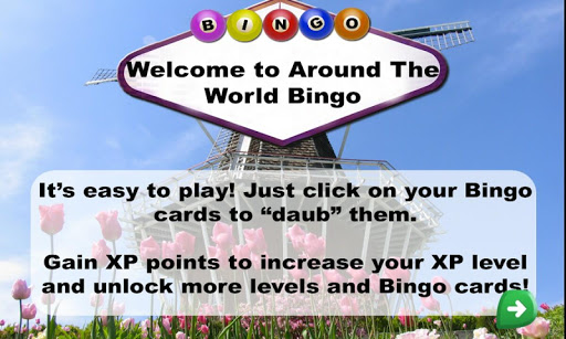 Around the World Bingo