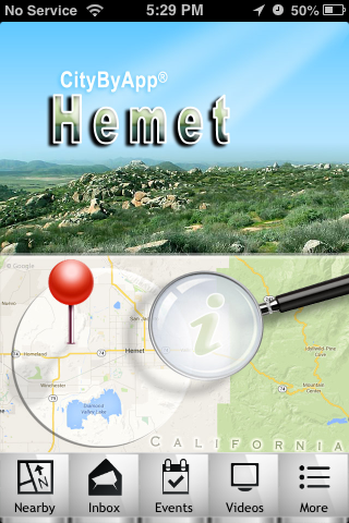 CityByApp® Hemet