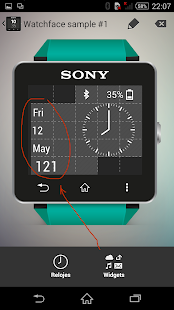 Date Widgets for SmartWatch 2