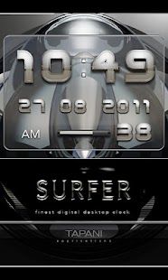 Digital Alarm Clock SURFER - náhled