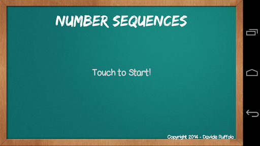 Number Sequences