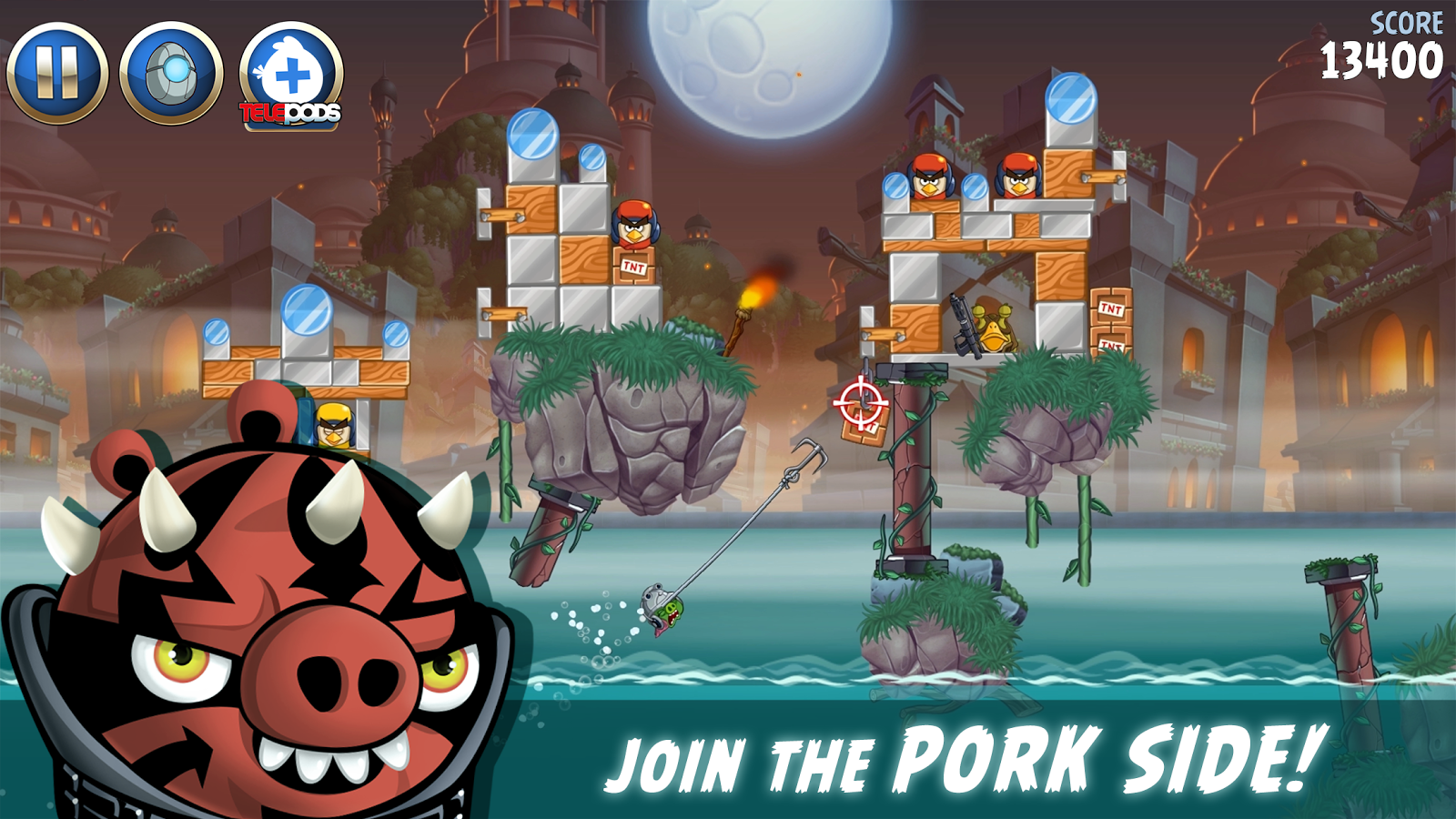 Angry Birds Star Wars II - screenshot