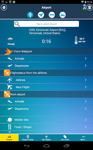 【免費旅遊App】Cincinnati Airport+FlightTrack-APP點子