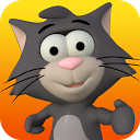 Tiny Cat Run: Running Game Fun mobile app icon