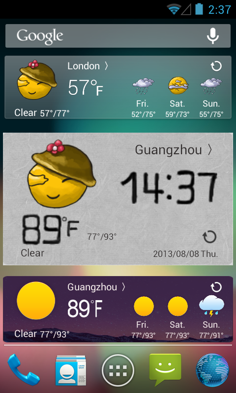 Magic Widgets - screenshot