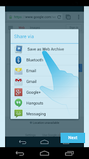 Save as Web Archive - screenshot thumbnail