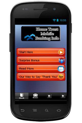 Home Trust Mobile Banking Info