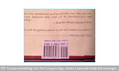 screenshot of The Coupons App