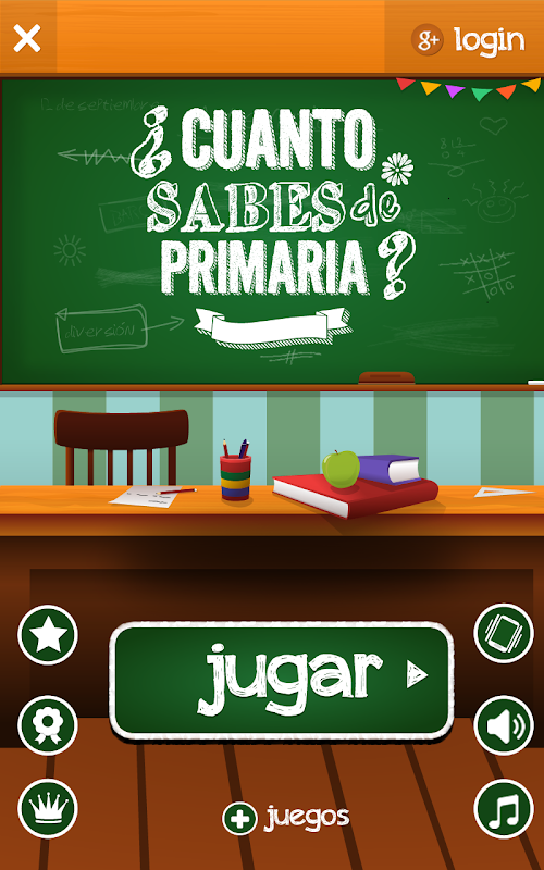 Android application Cuanto Sabes de Primaria screenshort
