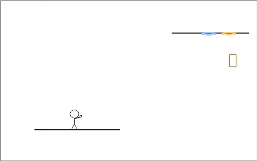 Stickman: Portal Screen 1