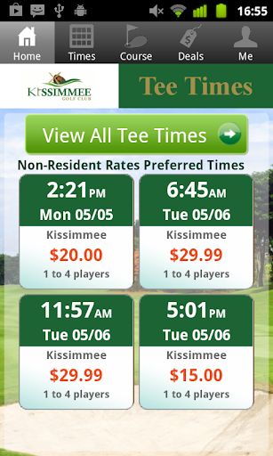 Kissimmee Golf Tee Times