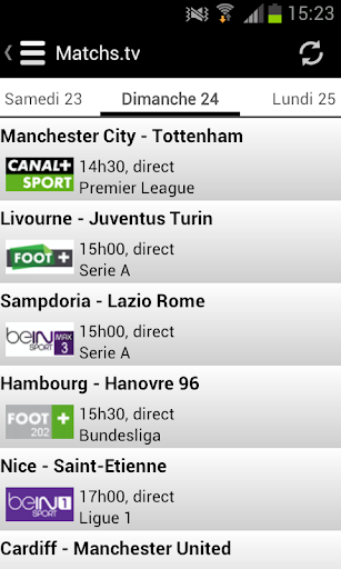 Programme TV Foot