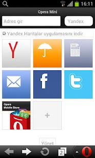 Yandex.Opera Mini - screenshot thumbnail
