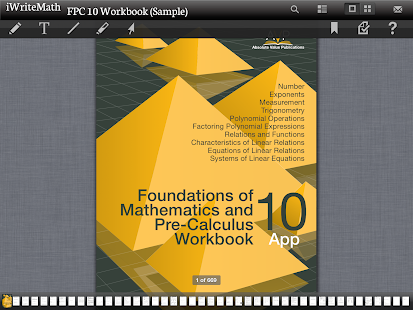 Free Download iWrite Math 30P Workbook APK for Android