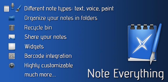 Note Everything app for Android