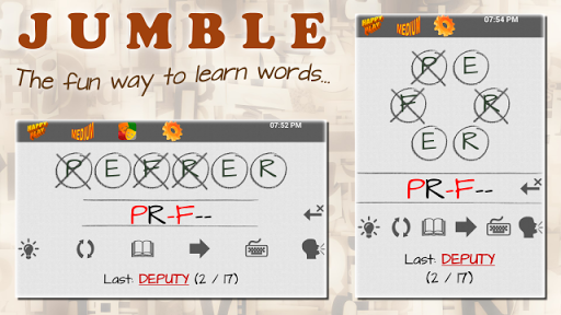 JUMBLE Pro Anagram Word Puzzle