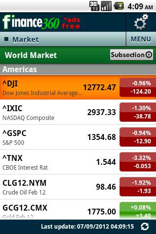Finance 360 *Ads FREE! Screen 3