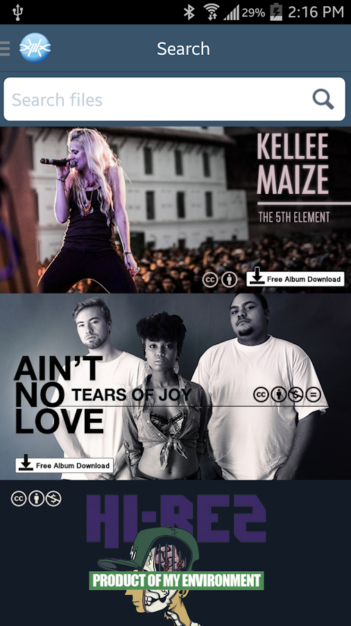 FrostWire - File Downloader - screenshot