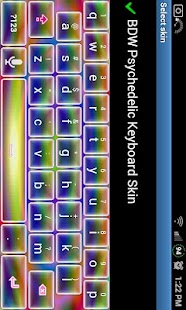 How to install Psychedelic Keyboard Skin patch 1.0 apk for pc