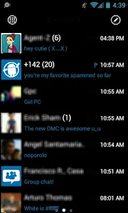 GOSMS WP7 Biru Tema Gratis - thumbnail screenshot