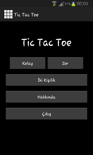 Tic Tac Toe XOX