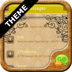 Vintage GO SMS Pro Theme.apk 1.02