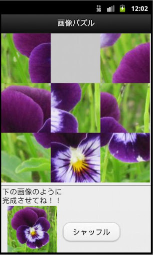 花の８パズル