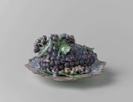 Terrine in de vorm van een druiventros