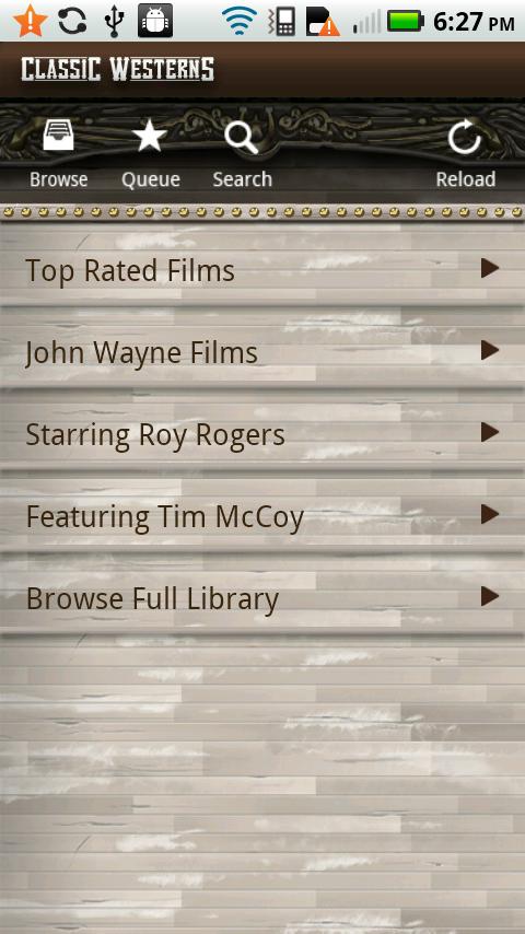 Classic Western Movies Screen 2