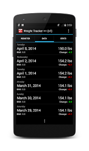 Free Download Weight Tracker ++ (ver 1) APK for PC
