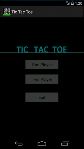 Tic Tac Toe