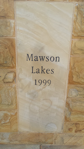 Mawson Lakes Establishment Plaque 1999