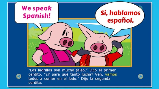 Download Three Little Pigs eBook(EN-ES) APK for PC