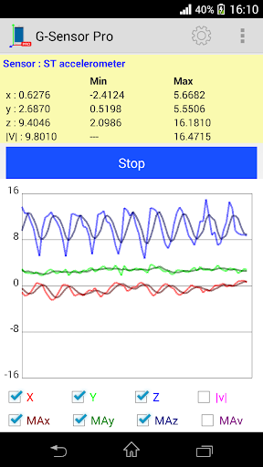 G-sensor Logger