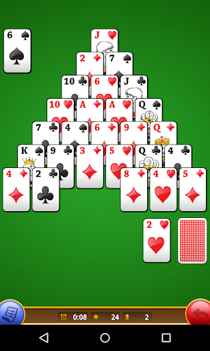 Classic Pyramid Solitaire Free